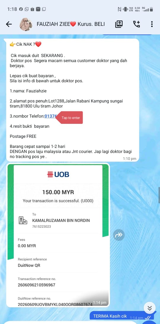 Bukti Pos